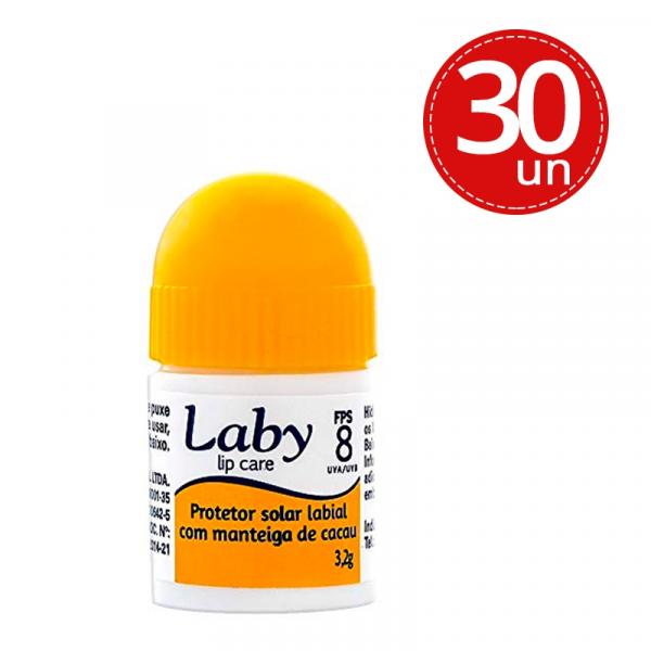 Protetor Labial Laby Manteiga Cacau FPS8 - 30 Unidades