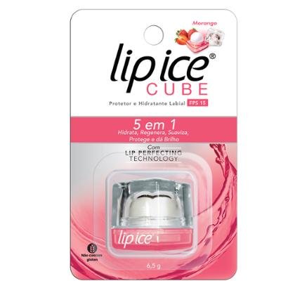 Protetor Labial Lip Ice Cube Fps 15 Morango