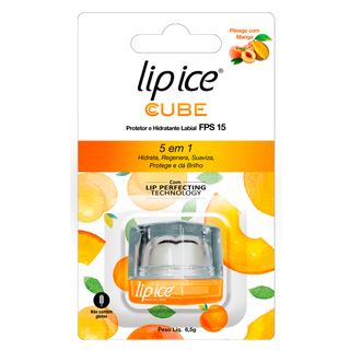 Protetor Labial Lip Ice Cube Fps 15 Pêssego e Manga