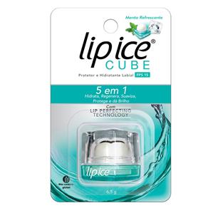 Protetor Labial Menta Refrescante Lip Ice Cube Fps 15 - 6,5g