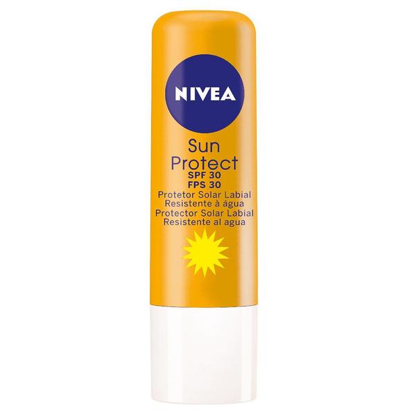 Protetor Labial Nivea Sun Protect FPS 30 - 4,8g