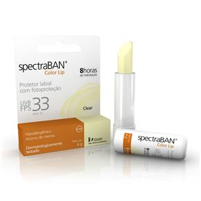 Protetor Labial Spectraban Color Lip Clear FPS 33 4g