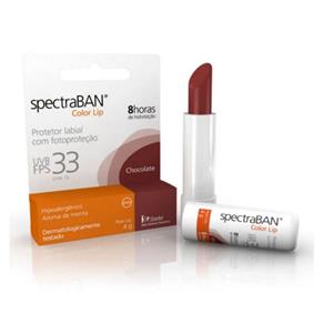 Protetor Labial Spectraban Lip com Fotoproteção FPS 33 - Chocolate