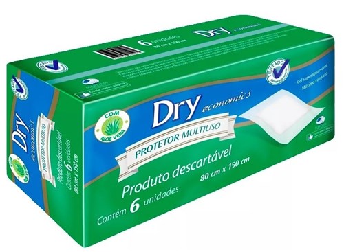 Protetor Multiuso Dry Economics - 6 Unidades