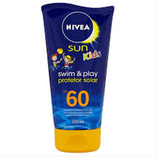 Protetor Nivea Sun F60 Swim&play - 150 Ml