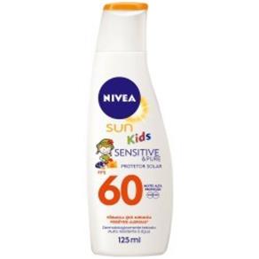 Protetor Nivea Sun Kids Sensitive & Pure Fps 60 - 125Ml