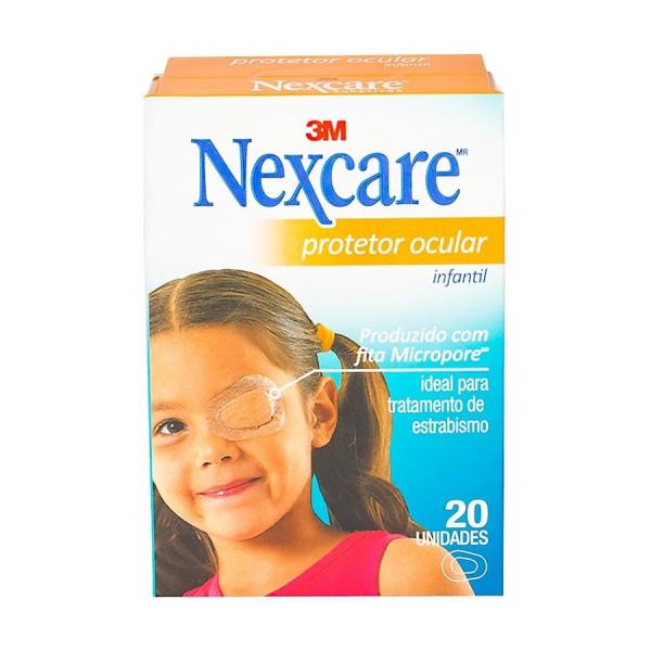 Protetor Ocular Infantil Nexcare (Cx C/ 20 Un) 3M