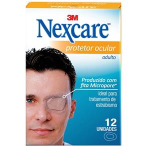Protetor Ocular Nexcare Opticlude Adulto com 12 Unidades