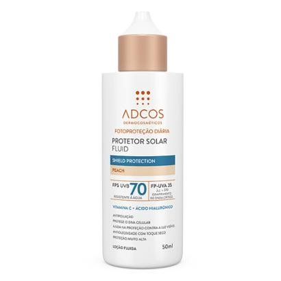 Protetor Solar Adcos Fluid Shield Protection Peach