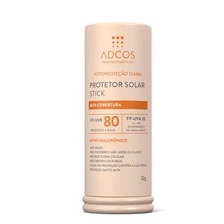 Protetor Solar Adcos – Stick FPS 80 Beige