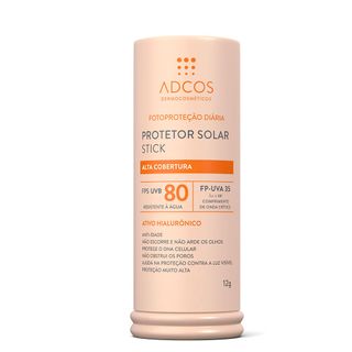 Protetor Solar Adcos – Stick FPS 80 Peach