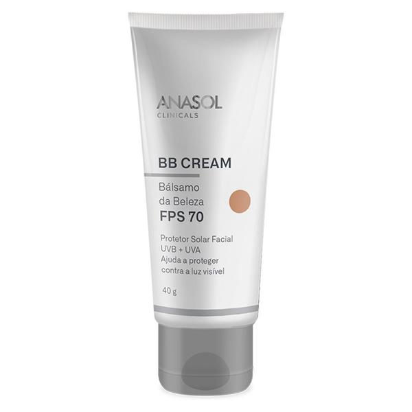 Protetor Solar Anasol - BB Cream Facial FPS 70