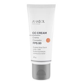 Protetor Solar Anasol - CC Cream Facial FPS 80 40g