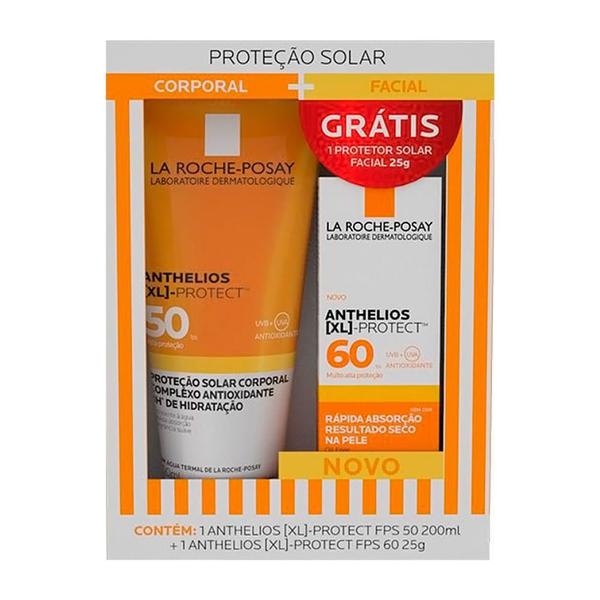 Protetor Solar Anthelios XL-Protect FPS 50 200ml e Ganhe Protetor Solar Facial Anthelios XL-Protect FPS 60 25g