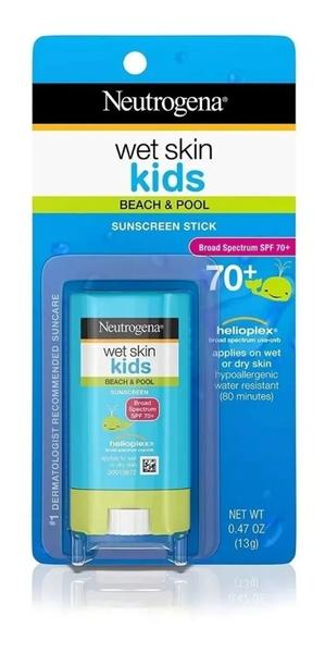 Protetor Solar Basão Neutrogena Kids Wet Skin SPF 70+ 13g