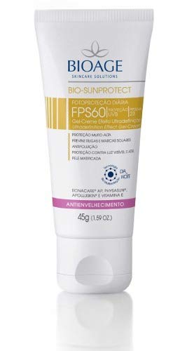 Protetor Solar Bio-sunprotect Fps60 Incolor 45g Bioage