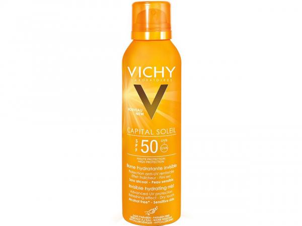 Protetor Solar Capital Soleil Hydramist Bruma - Hidratante Invisível FPS 50 200ml - Vichy