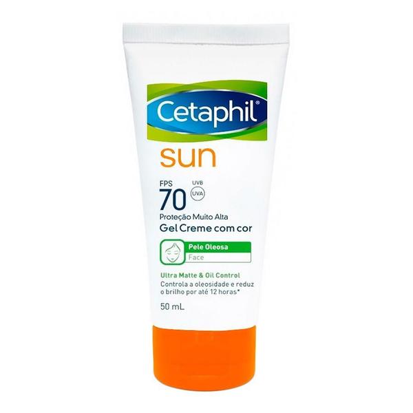 Protetor Solar Cetaphil Sun Fps 70 50ml Sem Cor - Galderma Brasil Ltda