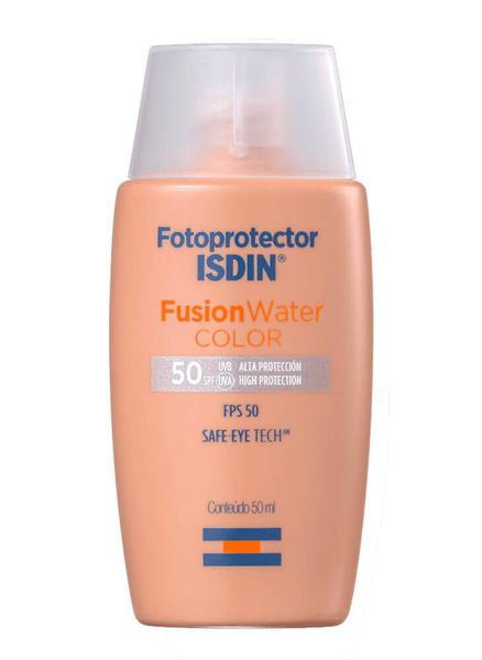 Protetor Solar com Cor Oil Control FPS50 Isdin Fotoprotector FusionWater Color 50ml