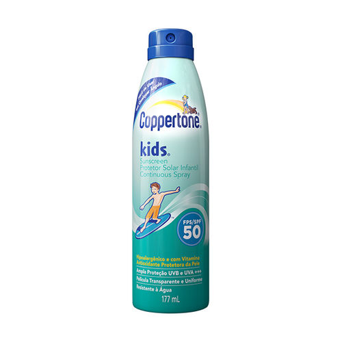 Protetor Solar Coppertone Kids FPS50 Spray