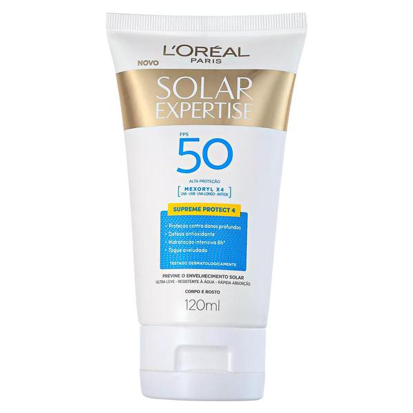 Protetor Solar Corporal Expertise L'Oréal Paris FPS 50 120ml - LOréal Paris