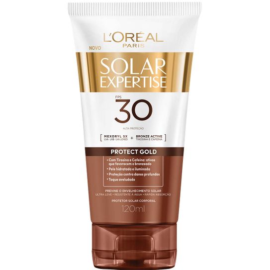 Protetor Solar Corporal Loreal Expertise Protect Gold Fps30 120ml
