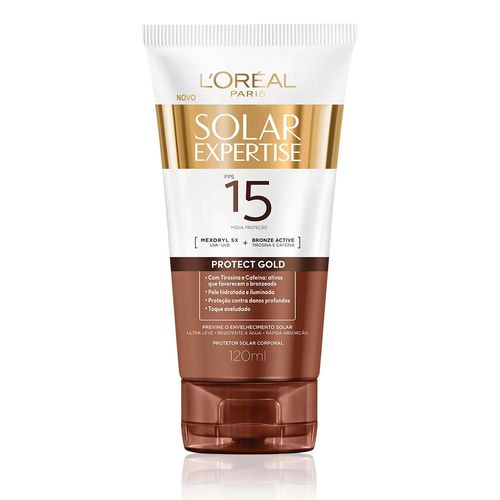 Protetor Solar Corporal Loreal Expertise Protect Gold Fps15 120ml