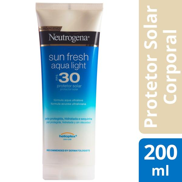Protetor Solar Corporal Neutrogena FPS 30 - Sun Fresh Aqua Light 200ml