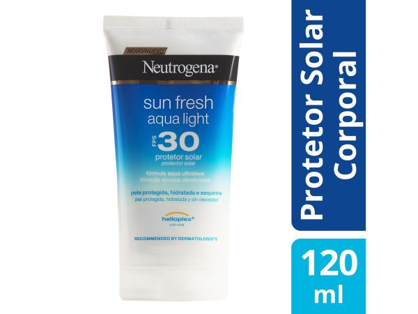 Protetor Solar Corporal Neutrogena FPS 30 - Sun Fresh Aqua Light 120ml