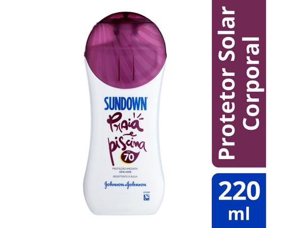 Protetor Solar Corporal Sundown FPS 70 - Todo Dia Praia e Piscina 200ml