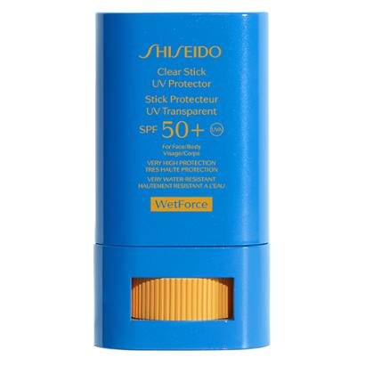 Protetor Solar em Bastão Shiseido Clear Stick UV Protector FPS 50+ 15g