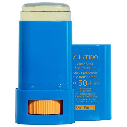 Protetor Solar em Bastão Shiseido - Clear Stick UV Protector FPS 50+ 15g