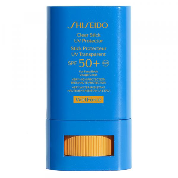Protetor Solar em Bastão Shiseido - Clear Stick UV Protector FPS 50+