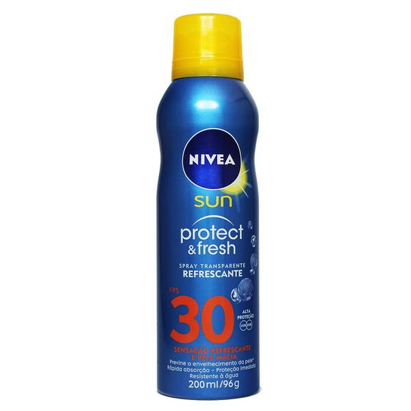 Protetor Solar em Spray Sun Protect e Fresh FPS 30 200ml - Nivea