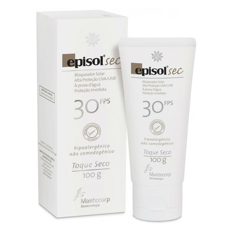 Protetor Solar Episol Sec Fps30 Loção Mantecorp Skincare 100G