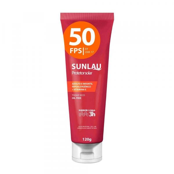 Protetor Solar Esportivo Sunlau FPS50 120 G Sunlau