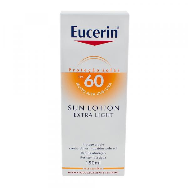 Protetor Solar Eucerin Sun Lotion Extra Ligth Fps 60 - 150ml - Ache