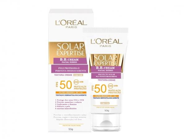 Protetor Solar Expertise Bb Cream Textura Creme Fps50 50g Loréal Paris 1 Unidade