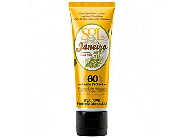 Protetor Solar Facial 50g - Posto Protect Carambola FPS 60 - Sol de Janeiro