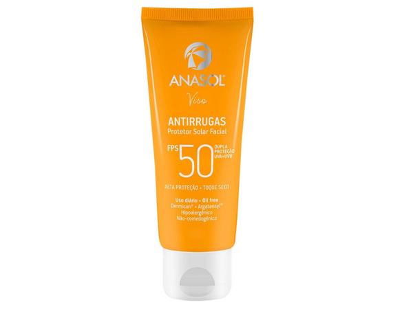 Protetor Solar Facial Anasol FPS 50 Anasol - 75g