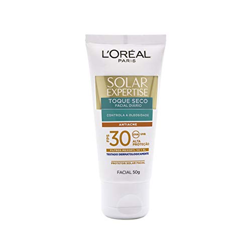 Protetor Solar Facial Antiacne FPS 30, L'Oréal Paris