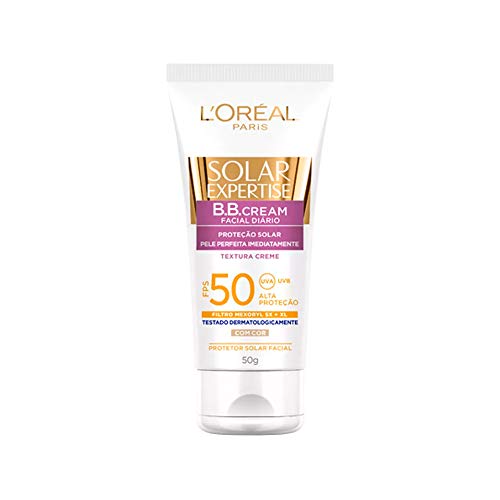 Protetor Solar Facial BB Cream FPS 50 50g, L'Oréal Paris