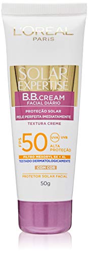 Protetor Solar Facial BB Cream FPS 50 50g, L'Oréal Paris