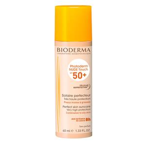 Protetor Solar Facial Bioderma - Photoderm Nude Touch FPS50+ Dourado - Dourado