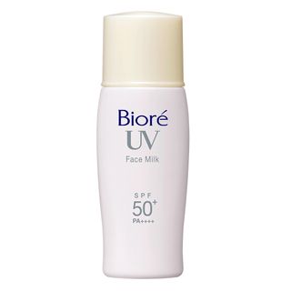 Protetor Solar Facial Bioré Face Milk UV Perfect 50 FPS 30ml