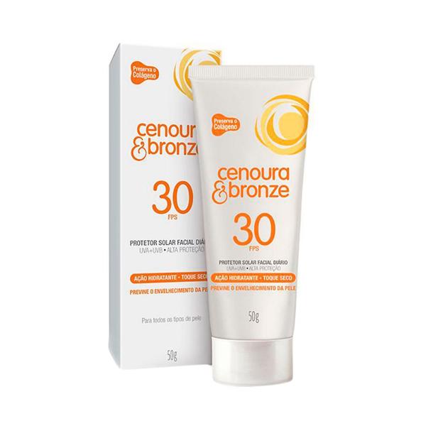 Protetor Solar Facial Cenoura & Bronze FPS 30 Loção - Cenoura e Bronze