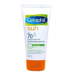 Protetor Solar Facial Cetaphil Sun com Cor FPS70 Ultra Matte - 50ml