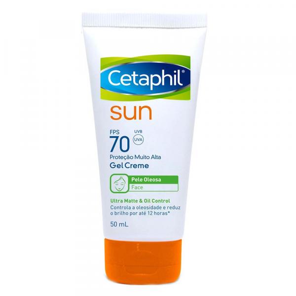 Protetor Solar Facial Cetaphil Sun FPS70 Ultra Matte 50ml - Galderma
