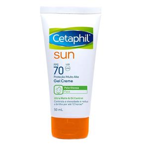 Protetor Solar Facial Cetaphil Sun FPS70 Ultra Matte - 50ml