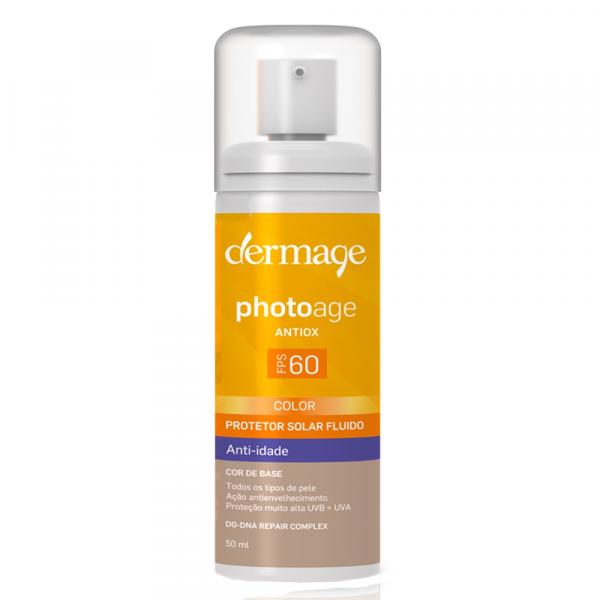 Protetor Solar Facial Dermage - Photoage Fluido Antiox Color FPS 60